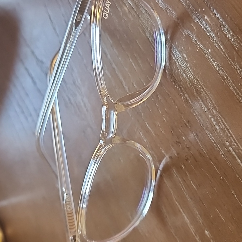 Quay Australia Blueprint 125 Transparent Eyewear